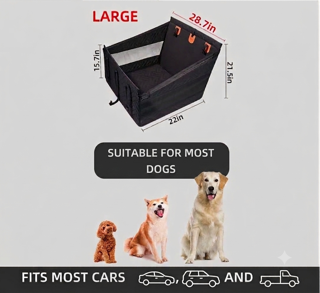 Single Dog Car Seat Cover