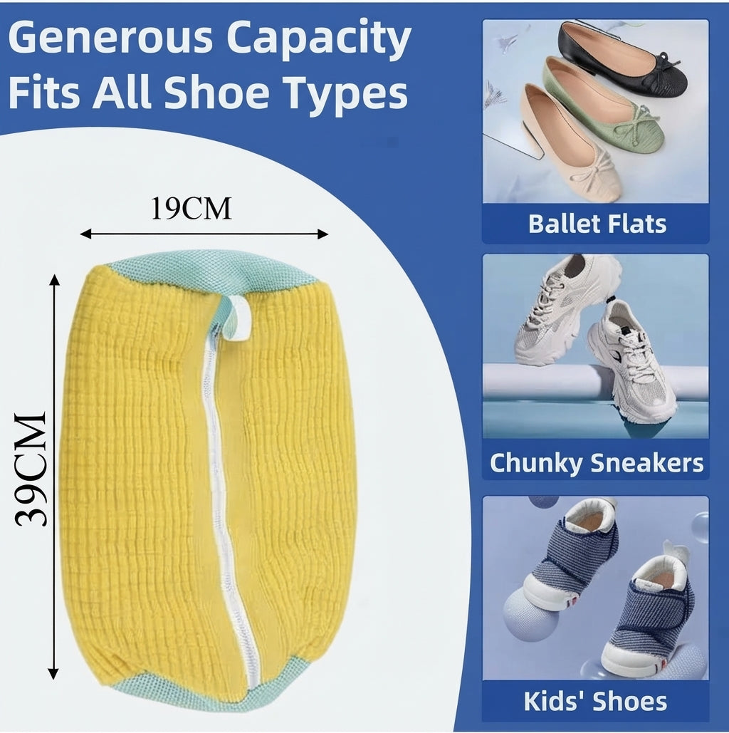 Shoe Washing Bag — Wash Your Shoes Without the Mess