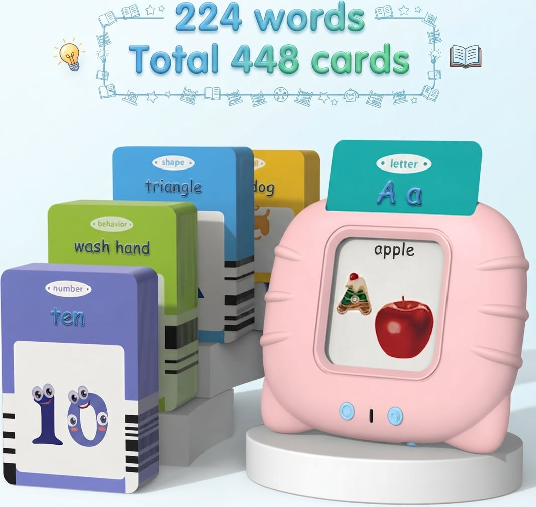 Talking Flash Cards™ – Interactive Learning Toy for Toddlers