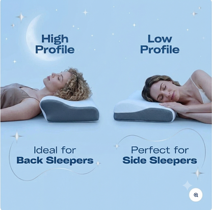🦋 Butterfly Contour Memory Foam Neck Pillow – 50% OFF Today