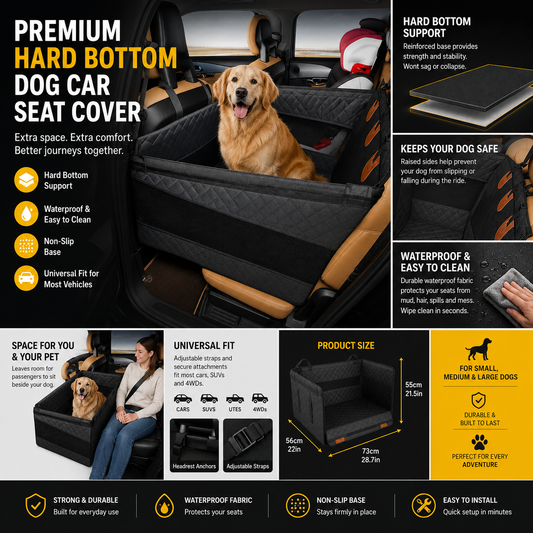 Single Dog Car Seat Cover
