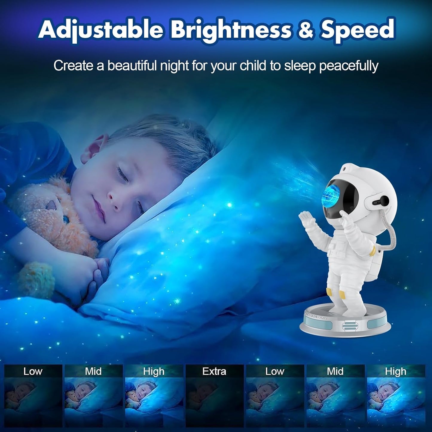 Astronaut Galaxy Projector – Blast Off to Dreamland! - 50% OFF Until X'mas