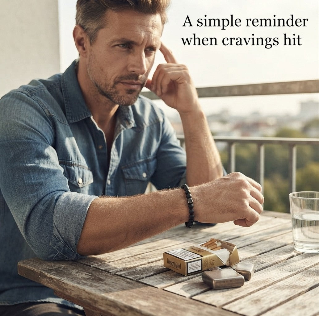 Anti-Smoking Support Bracelet – Quit Smoking Support Wristband