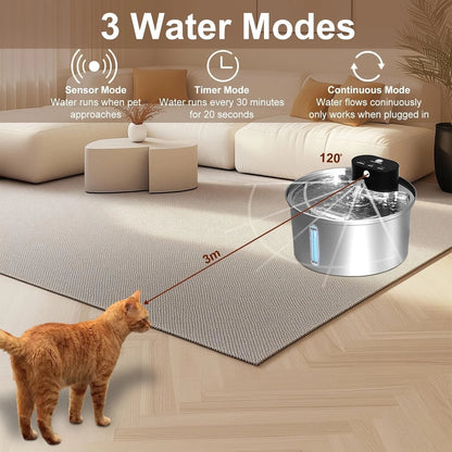 Automatic Cat Water Fountain