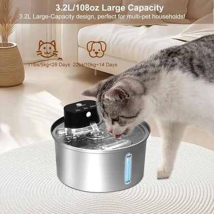 Automatic Cat Water Fountain