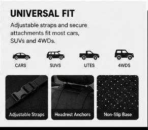 Single Dog Car Seat Cover