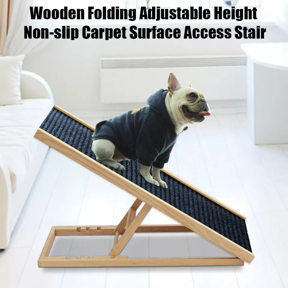 Premium Adjustable Dog Ramp - 50% OFF While Stock Lasts