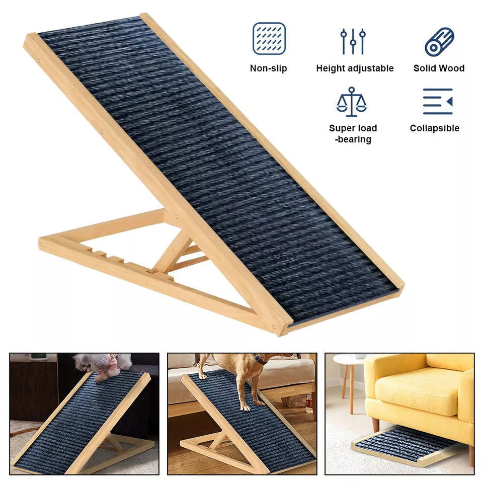 Premium Adjustable Dog Ramp - 50% OFF While Stock Lasts