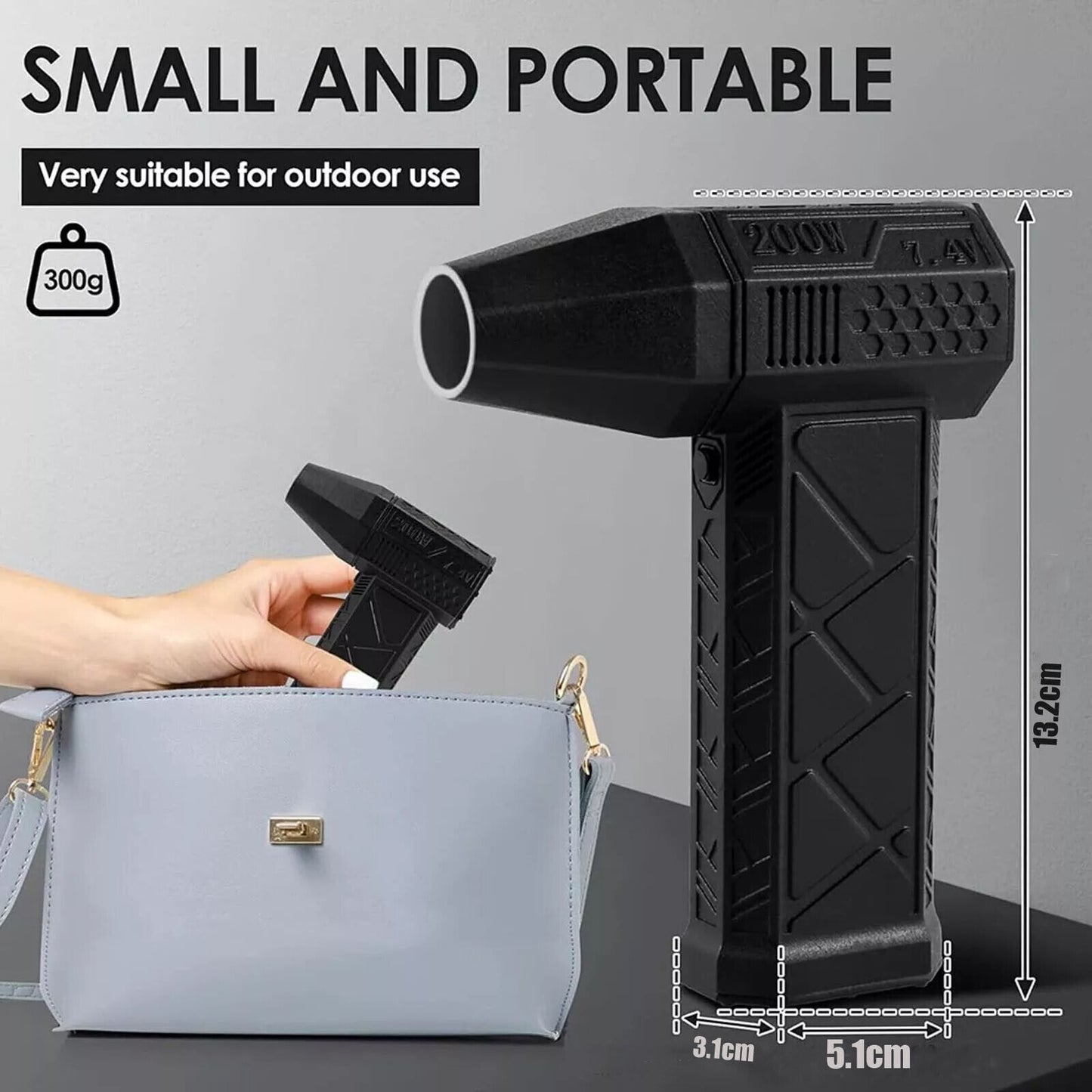 Mini Turbo Jet Fan - 50% OFF Until Stock Lasts