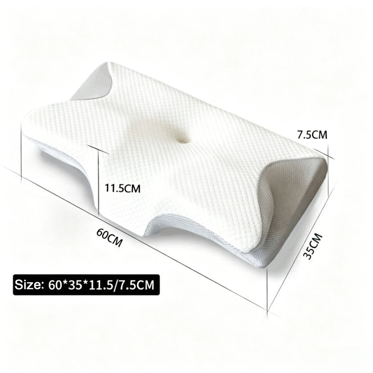 🦋 Butterfly Contour Memory Foam Neck Pillow – 50% OFF Today