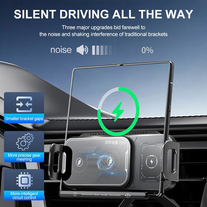 Wireless Charging Rotating Car Mount - 50% OFF Until Stock Lasts